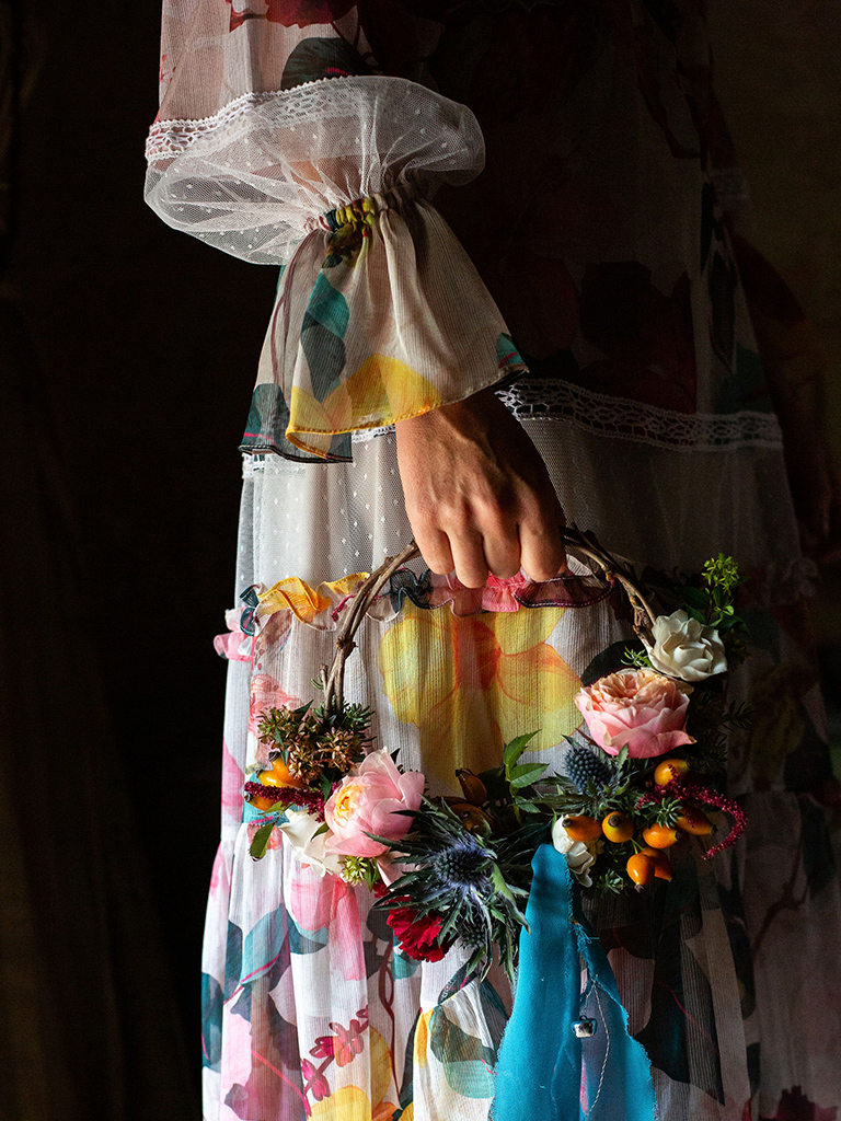 Il bouquet di un matrimonio LGBTQ+ alla Locanda Rosa Rosae a Treviso