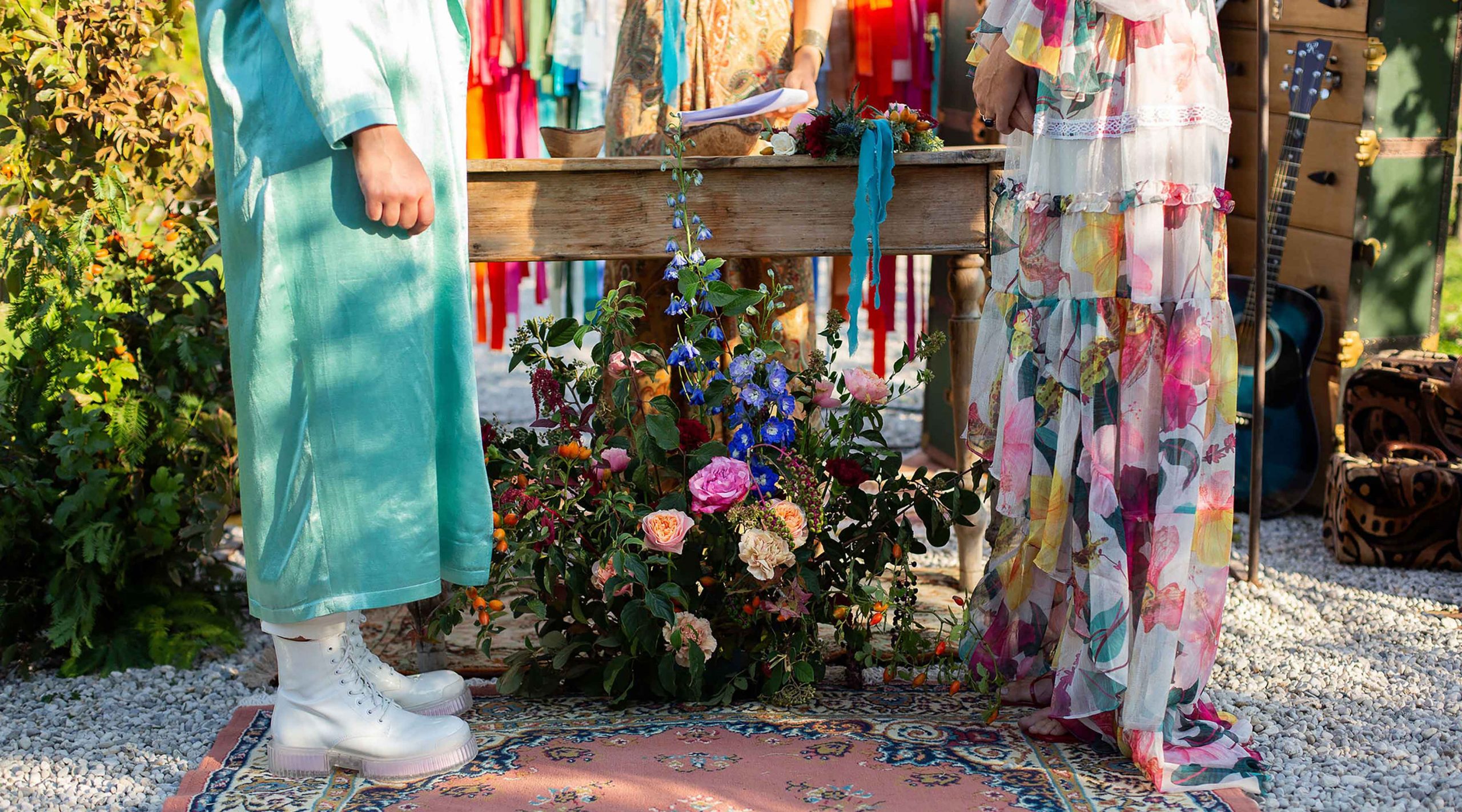 La cerimonia simbolica di un matrimonio LGBTQ+ alla Locanda Rosa Rosae a Treviso