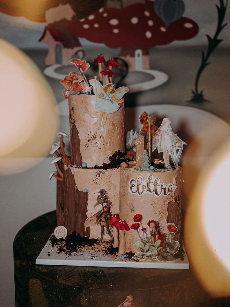 La torta per il primo compleanno di una bimba a Venezia